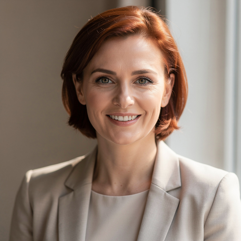 Portrait of a Belgian HR professional and business communicator